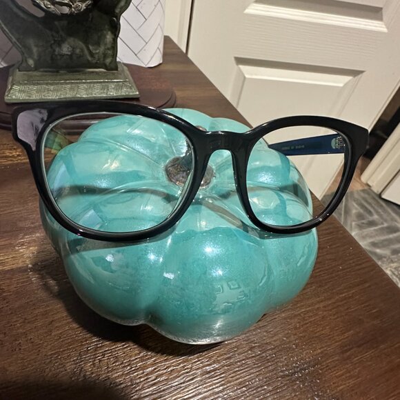 Authentic Gucci GG0005OZ 001 Eyeglass Frames — Black, Navy blue with Red Stripes - Picture 1 of 14